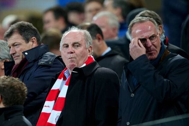 Trainer Jupp Heynckes (FC Bayern Muenchen) Vorstandsvorsitzender Karl-Heinz Rummenigge (FC Bayern Muenchen), RSC Anderlecht vs. FC Bayern Muenchen, Champions League, Fussball, 22.11.2017, Anderlecht Copyright: xLanger Eibner-Pressefotox EP_HLR