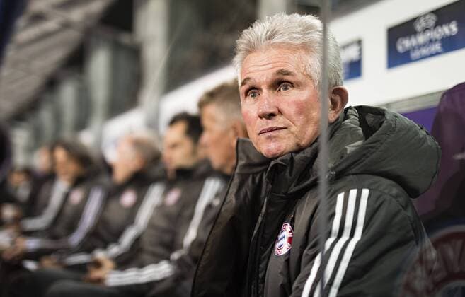 Anderlecht, 22.11.2017, Constant-Vanden-Stock Trainer Jupp Heynckes (FCB) RSC Anderlecht - FC Bayern München