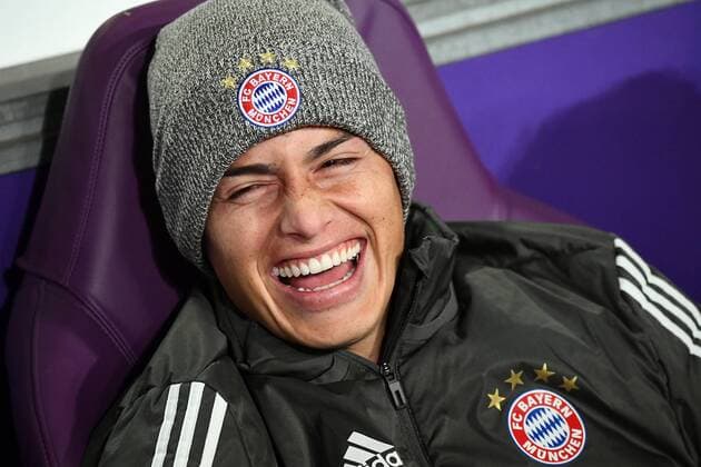 22.11.2017, xjhx, Fussball Champions League, RSC Anderlecht - FC Bayern Muenchen emspor, v.l. James Rodriguez (FC Bayern Muenchen) Anderlecht