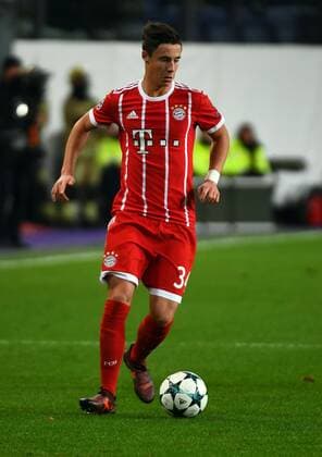 22.11.2017, xjhx, Fussball Champions League, RSC Anderlecht - FC Bayern Muenchen emspor, v.l. Marco Friedl (FC Bayern Muenchen) FREISTELLER Anderlecht