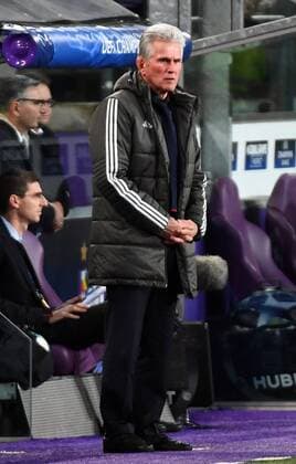 22.11.2017, xjhx, Fussball Champions League, RSC Anderlecht - FC Bayern Muenchen emspor, v.l. Jupp Heynckes (Trainer FC Bayern Muenchen) Anderlecht