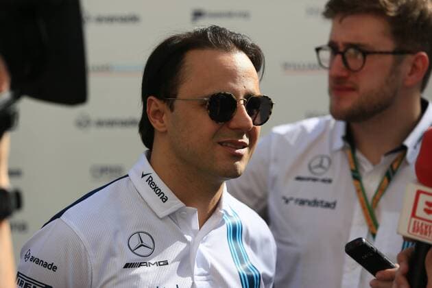 23rd November 2017, Yas Marina Circuit, Abu Dhabi, UAE; Abu Dhabi Formula One Grand Prix, driver arrivals and press conference PK Pressekonferenz Felipe Massa - Williams Martini Racing  ActionPlus11955011