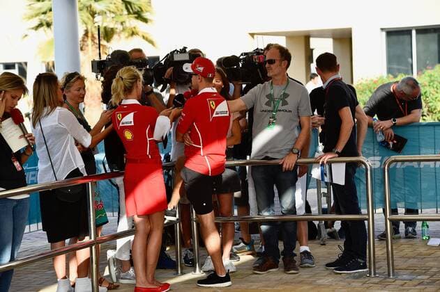 Sebastian Vettel (GER 5), Scuderia Ferrari, Grosser Preis von ABU DHABI 2017, Vorbereitungen, Motorsport, Formel 1, 23.11.2017, ABU DHABI Copyright: xAndre Eibner-Pressefotox EP_JAE