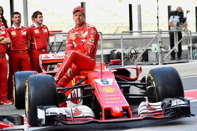 Sebastian Vettel (GER 5), Scuderia Ferrari, Grosser Preis von ABU DHABI 2017, Vorbereitungen, Motorsport, Formel 1, 23.11.2017, ABU DHABI Copyright: xAndre Eibner-Pressefotox EP_JAE