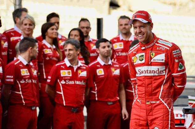 Sebastian Vettel (GER 5), Scuderia Ferrari, Grosser Preis von ABU DHABI 2017, Vorbereitungen, Motorsport, Formel 1, 23.11.2017, ABU DHABI Copyright: xAndre Eibner-Pressefotox EP_JAE