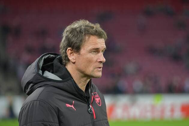 GER, 1. FC Köln (GER) vs. FC Arsenal (ENG) 23.11.2017, RheinEnergieSTADION, Köln, Europa Leaque, Gruppenphase, 5. Spieltag, GER, 1. FC Köln (GER) vs. FC Arsenal (ENG) im Bild: Jens Lehmann (Co-Trainer Arsenal)
