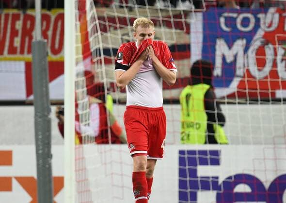 23.11.2017, Fussball GER, UEFA Europa League, 2017 18, 5. Spieltag, 1. FC Koeln - Arsenal London, Frederik Soerensen, Frederik Sörensen (1.FC Koeln)