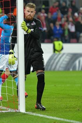 GER, 1. FC Köln (GER) vs. FC Arsenal (ENG) 23.11.2017, RheinEnergieSTADION, Köln, Europa Leaque, Gruppenphase, 5. Spieltag, GER, 1. FC Köln (GER) vs. FC Arsenal (ENG) im Bild: Timo Horn Torwart (FC Köln 1),