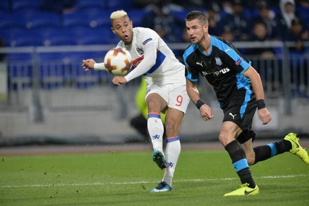 Mariano Diaz (lyon) FOOTBALL : Lyon vs Limassol - Ligue Europa - Phase de goupe - 23 11 2017 FredericChambert Panoramic 