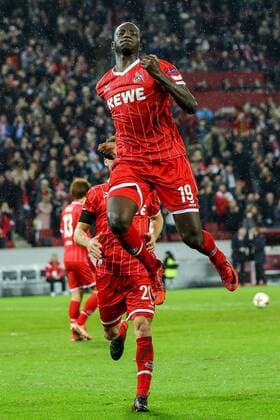 Sehrou Guirassy (FC Koeln 19) erzielt das Tor zum 1:0 durch einen Elfmeter, 1. FC Koeln - FC Arsenal London Koeln Copyright: xEIBNER BenjaminxHornx EP_BHN