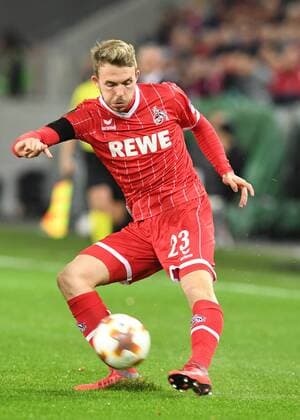 Fussball, UEFA Europaleague, Saison 2017 2018, 1.FC koeln vs FC Arsenal, 23.11.2017, Rheinenergiestadion Koeln, Jannes Kilian Horn, FC Köln, Aktion, Einzelbild