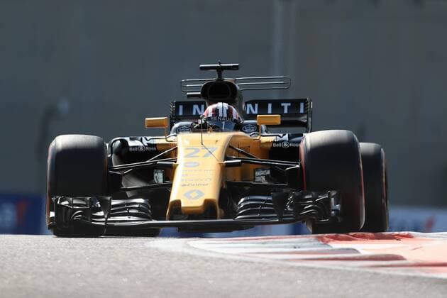 24th November 2017, Yas Marina Circuit, Abu Dhabi, UAE; Abu Dhabi Formula One Grand Prix, Friday free practice; Nico Hulkenberg - Renault F1 Team  ActionPlus11955361