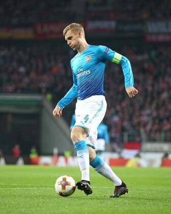 23.11.2017, Fussball UEFA Europa League 2017 2018, Gruppenphase, 5.Spieltag, 1. FC Köln - FC Arsenal, im RheinEnergieStadion Köln. Per Mertesacker (FC Arsenal)