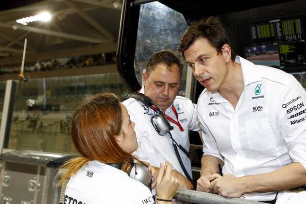 Motorsports: FIA Formula One World Championship WM Weltmeisterschaft 2017, Grand Prix of Abu Dhabi, Toto Wolff (AUT, Mercedes AMG Petronas Formula One Team), Abu Dhabi United Arab Emirates