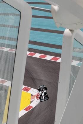 Motorsports: FIA Formula One World Championship WM Weltmeisterschaft 2017, Grand Prix of Abu Dhabi, 44 Lewis Hamilton (GBR, Mercedes AMG Petronas F1 Team), Abu Dhabi United Arab Emirates