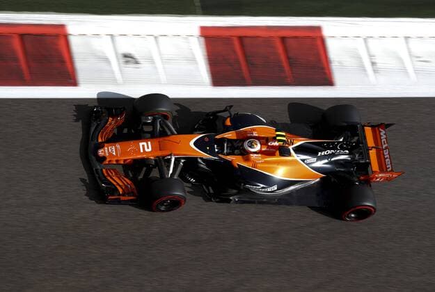 Motorsports: FIA Formula One World Championship WM Weltmeisterschaft 2017, Grand Prix of Abu Dhabi, 2 Stoffel Vandoorne (BEL, McLaren Honda), Abu Dhabi United Arab Emirates