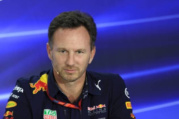 24th November 2017, Yas Marina Circuit, Abu Dhabi, UAE; Abu Dhabi Formula One Grand Prix, Friday Team press conference PK Pressekonferenz Christian Horner - Team Principal of Red Bull Racing Ltd  ActionPlus11955413