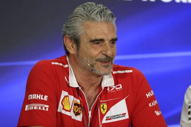 24th November 2017, Yas Marina Circuit, Abu Dhabi, UAE; Abu Dhabi Formula One Grand Prix, Friday Team press conference PK Pressekonferenz Maurizio Arrivabene & x2013; Managing Director and Team Principal of Scuderia Ferrari  ActionPlus11955415
