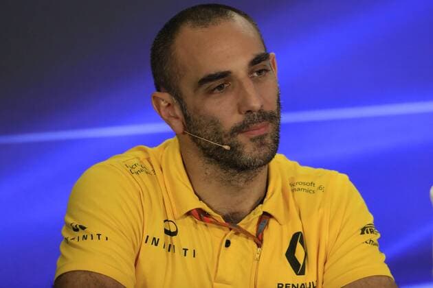 24th November 2017, Yas Marina Circuit, Abu Dhabi, UAE; Abu Dhabi Formula One Grand Prix, Friday Team press conference PK Pressekonferenz Cyril; Abiteboul; Managing; Director; Renault; Racing;  ActionPlus11955416