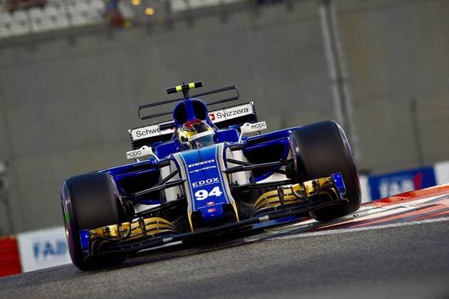 Pascal Wehrlein (GER 94), Sauber F1 Team Ferrari, Grosser Preis von ABU DHABI 2017, 2tes Freies Training, Motorsport, Formel 1, 24.11.2017, ABU DHABI Copyright: xEIBNER JERRYxANDREx EP_JAE