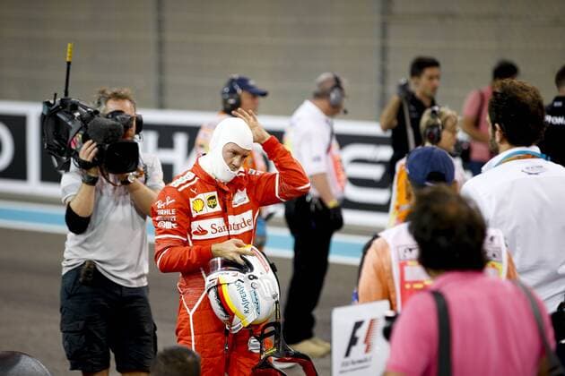 Motorsports: FIA Formula One World Championship WM Weltmeisterschaft 2017, Grand Prix of Abu Dhabi, 5 Sebastian Vettel (GER, Scuderia Ferrari), Abu Dhabi United Arab Emirates