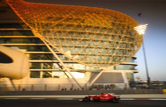 Motorsports: FIA Formula One World Championship WM Weltmeisterschaft 2017, Grand Prix of Abu Dhabi, 7 Kimi Raikkonen (FIN, Scuderia Ferrari), Abu Dhabi United Arab Emirates