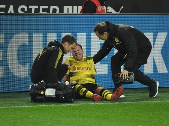 25.11.2017, Fussball GER, 1. Bundesliga Saison 2017 2018, 13. Spieltag, Borussia Dortmund - FC Schalke 04 4:4, Mario Goetze, Mario Götze (Borussia Dortmund)