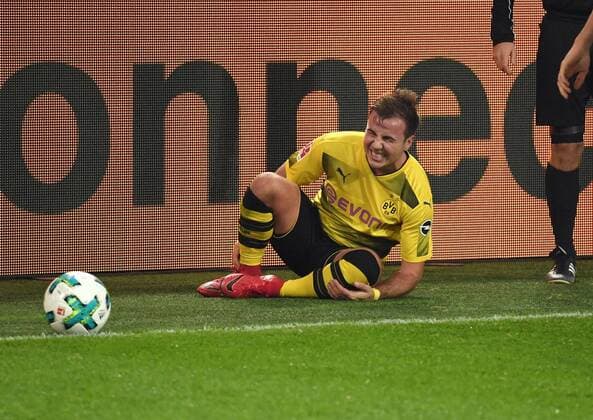 25.11.2017, Fussball GER, 1. Bundesliga Saison 2017 2018, 13. Spieltag, Borussia Dortmund - FC Schalke 04 4:4, Mario Goetze, Mario Götze (Borussia Dortmund)