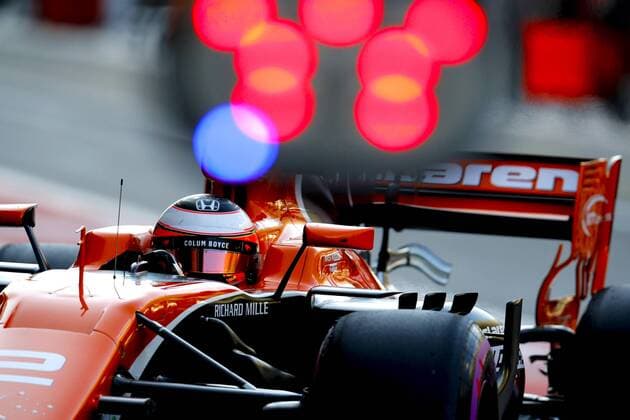 Motorsports: FIA Formula One World Championship WM Weltmeisterschaft 2017, Grand Prix of Abu Dhabi, 2 Stoffel Vandoorne (BEL, McLaren Honda), Abu Dhabi United Arab Emirates