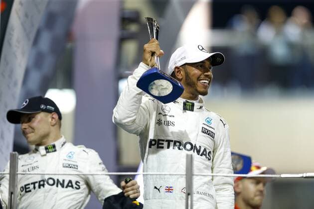 Motorsports: FIA Formula One World Championship WM Weltmeisterschaft 2017, Grand Prix of Abu Dhabi, 44 Lewis Hamilton (GBR, Mercedes AMG Petronas F1 Team), Abu Dhabi United Arab Emirates