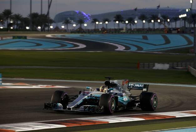 Motorsports: FIA Formula One World Championship WM Weltmeisterschaft 2017, Grand Prix of Abu Dhabi, 44 Lewis Hamilton (GBR, Mercedes AMG Petronas F1 Team), Abu Dhabi United Arab Emirates