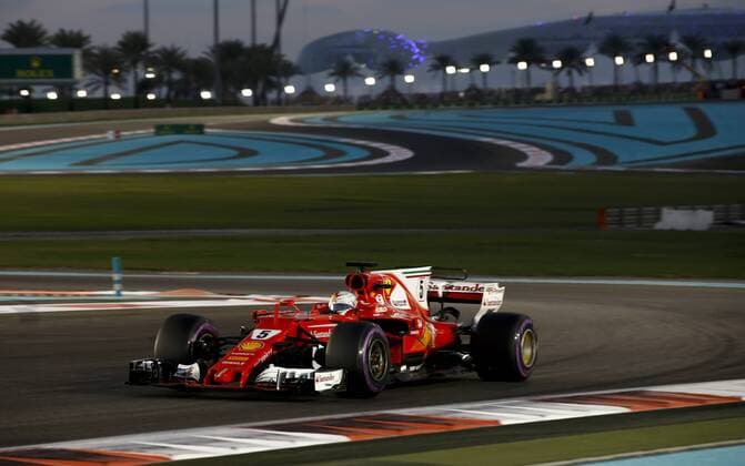 Motorsports: FIA Formula One World Championship WM Weltmeisterschaft 2017, Grand Prix of Abu Dhabi, 5 Sebastian Vettel (GER, Scuderia Ferrari), Abu Dhabi United Arab Emirates