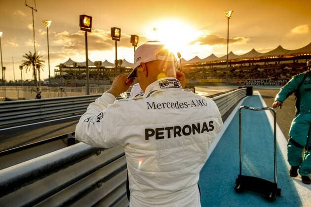 Motorsports: FIA Formula One World Championship WM Weltmeisterschaft 2017, Grand Prix of Abu Dhabi, 77 Valtteri Bottas (FIN, Mercedes AMG Petronas F1 Team), Abu Dhabi United Arab Emirates