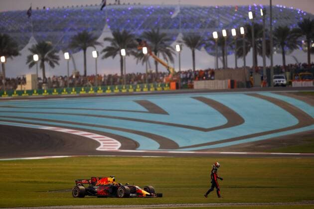 Motorsports: FIA Formula One World Championship WM Weltmeisterschaft 2017, Grand Prix of Abu Dhabi, 3 Daniel Ricciardo (AUS, Red Bull Racing), Abu Dhabi United Arab Emirates