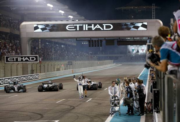 Motorsports: FIA Formula One World Championship WM Weltmeisterschaft 2017, Grand Prix of Abu Dhabi, 77 Valtteri Bottas (FIN, Mercedes AMG Petronas F1 Team), Abu Dhabi United Arab Emirates