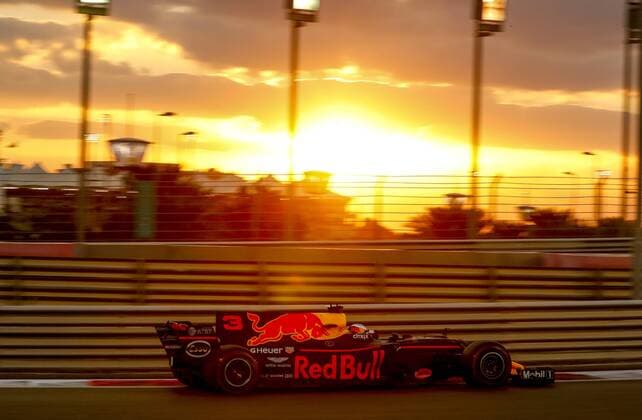 Motorsports: FIA Formula One World Championship WM Weltmeisterschaft 2017, Grand Prix of Abu Dhabi, 3 Daniel Ricciardo (AUS, Red Bull Racing), Abu Dhabi United Arab Emirates