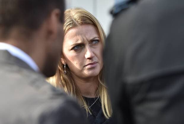 Tennis player Petra Kvitova attends funeral of former Czech tennis player Jana Novotna, Wimbledon champion, who died after a serious illness on Sunday, November 19, at the age of 49 years, which take place in Brno, Czech Republic, on Monday, November 27, 2017. (CTKxPhoto VaclavxSalek) CTKPhotoP201711270554401  sal 12k