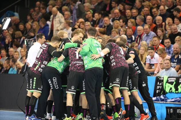 SG Flensburg-Handewitt - THW Kiel, EHF Champions League; Flensburg, 29.11.17 Flensburg, 29.11.17, Handball, VELUX EHF Champions League, Saison 2017 2018, Gruppenphase, SG Flensburg-Handewitt - THW Kiel : Team SG