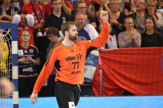 Jubel Freude über gehaltenen Ball bei Andreas Wolff (THW Kiel, 77) Flensburg Schleswig-Holstein Deustchland Flens-Arena Copyright: xAgentur54Gradx xSpeedphotosx