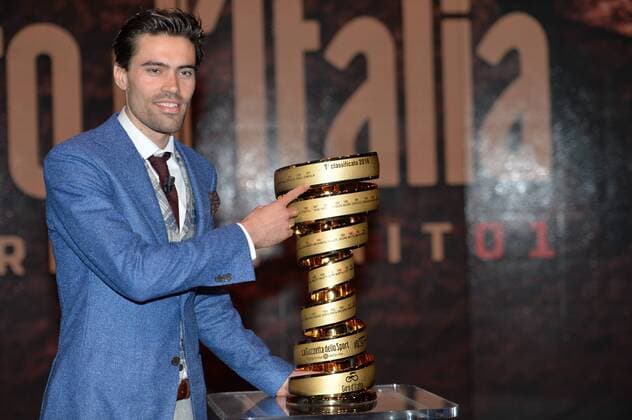 Giro d Italia, Präsentation 29-11-2017 Presentazione Giro D italia 2018; 2017, Team Sunweb; Dumoulin, Tom; Milano; 