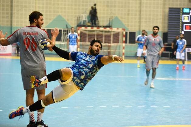 20th Asian Men s Club League Championship 2017 AL-NAJMA Player ALI Abdulla(3) in action during Final match of 20 Asian men s Club Championship at Kotla Vijaya Basker Reddy Indoor Stadium Hyderabad India Hyderabad Telangana India Hyderabad  VarunxKumarxMukhia PacificxPress