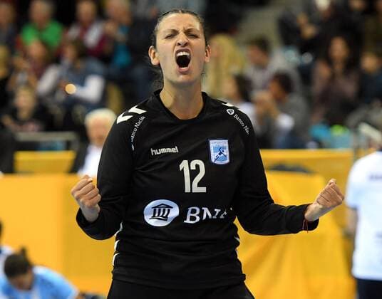 Tschechien vs. Argentinien Handball Frauen Weltmeisterschaft in Deutschland Saison 2017 2018 Bietigheim-Bissingen; EgeTrans Arena, 2.12.2017 Ponce De Leon Florencia Maria, Argentinien