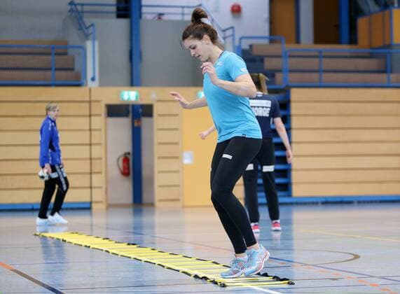 BAU 02.12.2017 Ditzingen Handball WM Training Norwegen