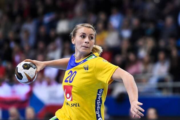 Handball, WM Damen, Schweden - Polen 171202 Sveriges Isabelle Gullden i matchen mellan Sverige och Polen under handbolls-VM den 2 december 2017 i Bietigheim Bissingen. Copyright: CARLxSANDIN BB171202CS010