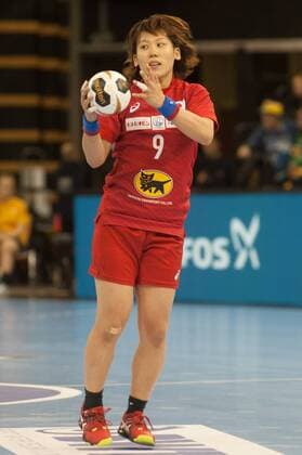 GER, IHF WM 2017, Brasilien (BRA) vs Japan (JPN) 02.12.2017, EWE Arena, Oldenburg, Germany, 23.IHF World Championship WM Weltmeisterschaft 2017 Women, first round, Group C, Brasilien vs Japan, im Bild Aya YOKOSHIMA (JPN 9)