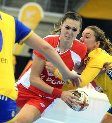 Schweden vs. Polen Handball Frauen Weltmeisterschaft in Deutschland Saison 2017 2018 Bietigheim-Bissingen; EgeTrans Arena, 2.12.2017 ACHRUK KINGA, Polen
