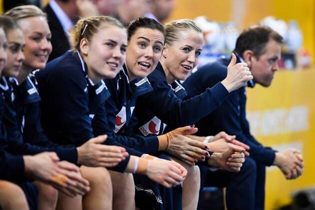 Handball, WM Damen, Norwegen - Ungarn 171202 Norges Heidi LÃ¸ke i matchen mellan Norge och Ungern under handbolls-VM den 2 december 2017 i Bietigheim Bissingen. Copyright: CARLxSANDIN BB171202CS080