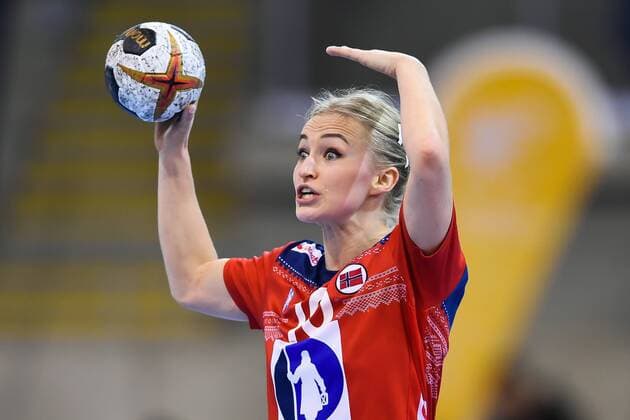 Handball, WM Damen, Norwegen - Ungarn 171202 Norges Stine Bredal Oftedal i matchen mellan Norge och Ungern under handbolls-VM den 2 december 2017 i Bietigheim Bissingen. Copyright: CARLxSANDIN BB171202CS099