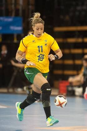 GER, IHF WM 2017, Tunesien (TUN) vs Brasilien (BRA) 03.12.2017, EWE Arena, Oldenburg, Germany, 23.IHF World Championship WM Weltmeisterschaft 2017 Women, first round, Group C, Tunesien vs Brasilien, im Bild Tamires COSTA (Brasilien 11 )