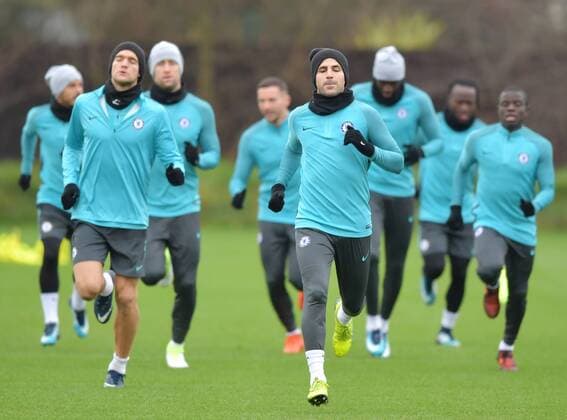 Chelsea Training Session Cesc F?bregas during the Chelsea Training Session at their Training Ground in Cobham, UK. Content Not Available For UK Newspapers Copyright: xSimonxDaelx FIL-11048-0021